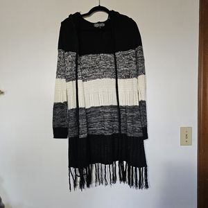 Sweater with hood